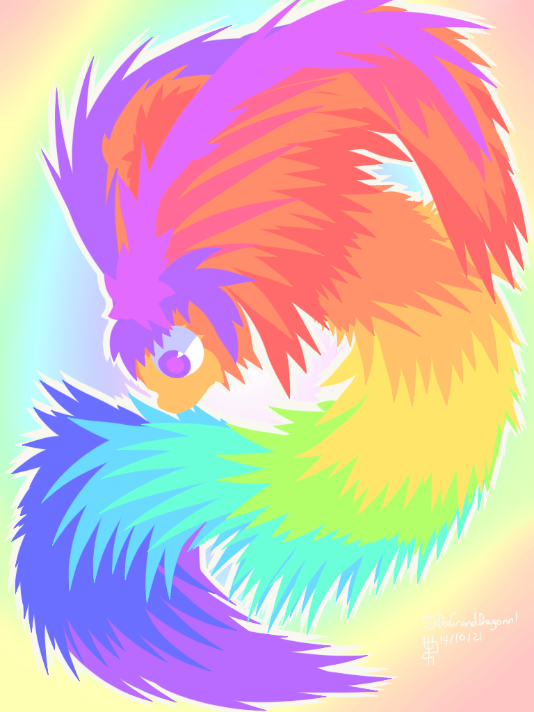 Rainbow Winged Serpent