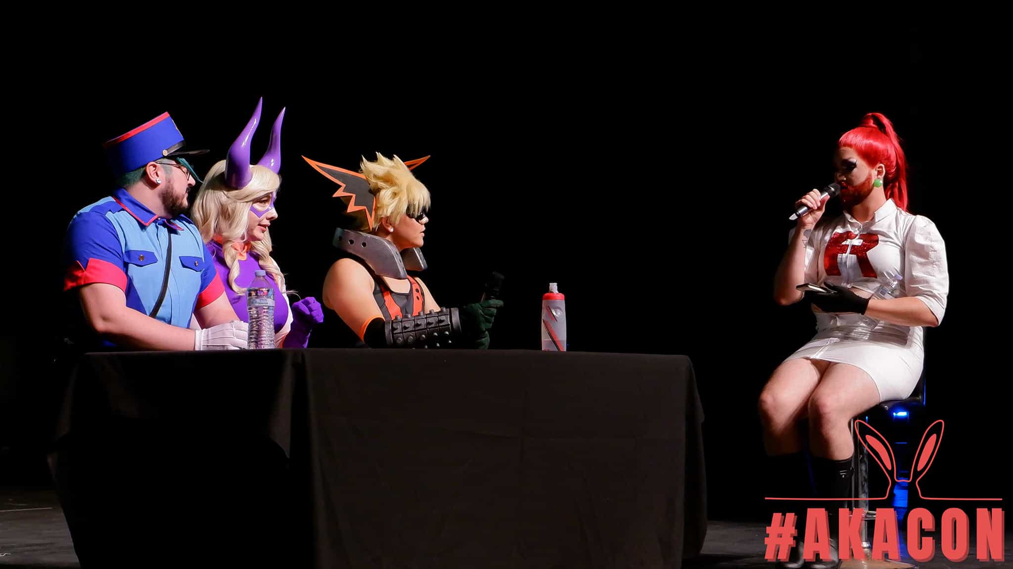 Akacon Let's go Akamaru convention 2022 Queer Cosplay Panel